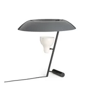 model 548 lampe de table laiton marroni foncé/gris - astep
