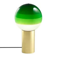 dipping light lampe de table vert - marset