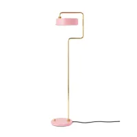 petite machine lampadaire light pink - made by hand
