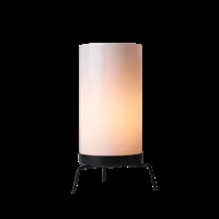 pm-02 lampe de table opale/noir - fritz hansen