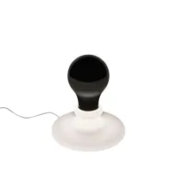 lightbulb lampe de table noir - foscarini