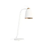 summera lampe de table blanc/or blanc câble - shapes