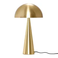 lampe de table large brass - hübsch