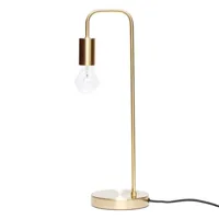 lampe de table brass - hübsch