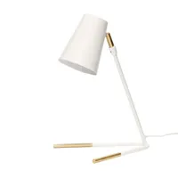 lampe de table white/brass - hübsch