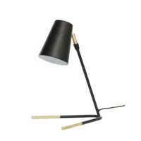 lampe de table black/brass - hübsch