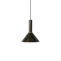 collect suspension cone high black brass - ferm living