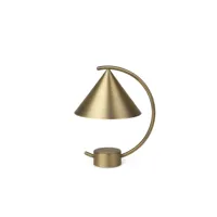 meridian togo lampe de table brass - ferm living