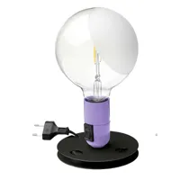 lampadina lampe de table violet - flos