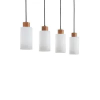 nicus suspension wood/opal - lindby