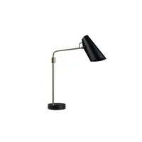 birdy lampe de table swing black/brass - northern