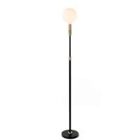 poise adjustable lampadaire w/sphere v brass - tala