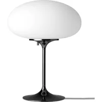 stemlite lampe de table h42 dimmable black chrome - gubi