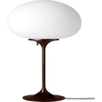 stemlite lampe de table h42 dimmable black red - gubi