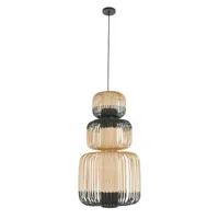 bamboo suspension totem 3 black - forestier