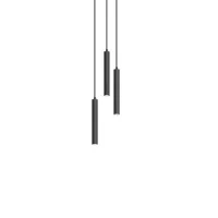 franka cluster suspension black - arcchio