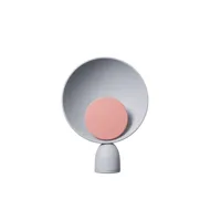 blooper lampe de table ash grey/indian red - please wait to be seated