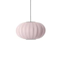 knit-wit 57 oval suspension light pink - made by hand