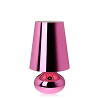 cindy lampe de table rose vif - kartell