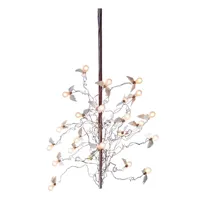 birds birds birds suspension 190cm câble transparent - ingo maurer