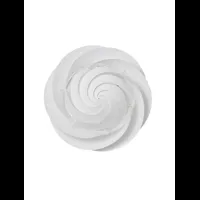 swirl plafonnier/applique murale moyen blanc - le klint