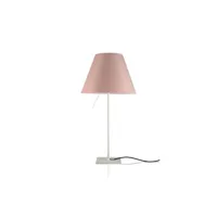 costanzina lampe de table rose pâle - luceplan