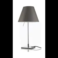 costanzina lampe de table gris béton - luceplan