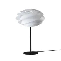 swirl lampe de table noir/blanc - le klint