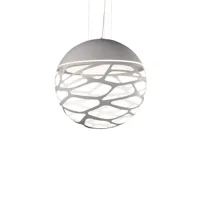 kelly so2 petit sphere suspension blanc - studio italia design