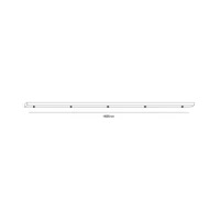 light-point - rosace l1800/5 suspensions blanc