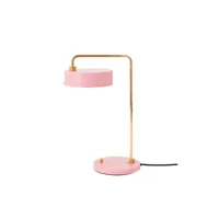 made by hand - petite machine lampe de table light pink