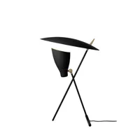 warm nordic - silhouette lampe de table black noir