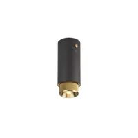 buster+punch - exhaust linear surface spot en saillie graphite/brass buster+punch