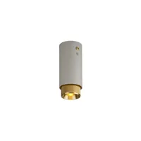buster+punch - exhaust linear surface spot en saillie stone/brass buster+punch