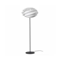 le klint - swirl lampadaire noir/blanc