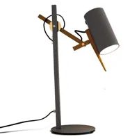scantling-lampe de bureau bois h59cm