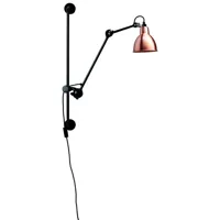 lampe gras n°210-applique hauteur réglable acier h78cm