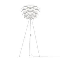 silvia-lampadaire trépied blanc h136cm