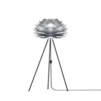 silvia-lampadaire trépied noir h136cm