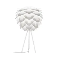 silvia-lampe à poser trépied blanc ø34cm