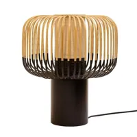 bamboo-lampe à poser bambou/noir h40cm