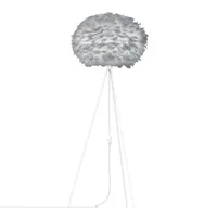 eos medium-lampadaire plume trépied blanc h139cm