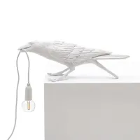 bird-lampe à poser oiseau penché h10,5cm