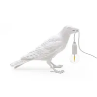 bird-lampe à poser oiseau debout h18,5cm