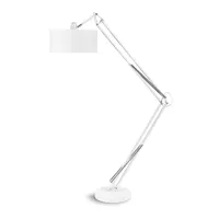 milano-lampadaire architecte métal/textile h140/235cm