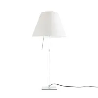 costanza-lampe à poser avec variateur tactile aluminium/polycarbonate h76/110cm