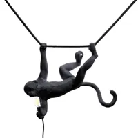 monkey-suspension d'extérieur singe suspendu résine l59cm