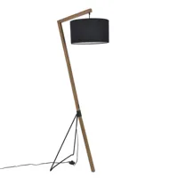 bogart-lampadaire bois/coton h160cm