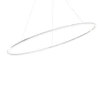 ellisse minor uplight-suspension ovale aluminium lumière montante l96cm