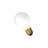 idea-applique forme ampoule à encastrer technopolymère/métal h15cm